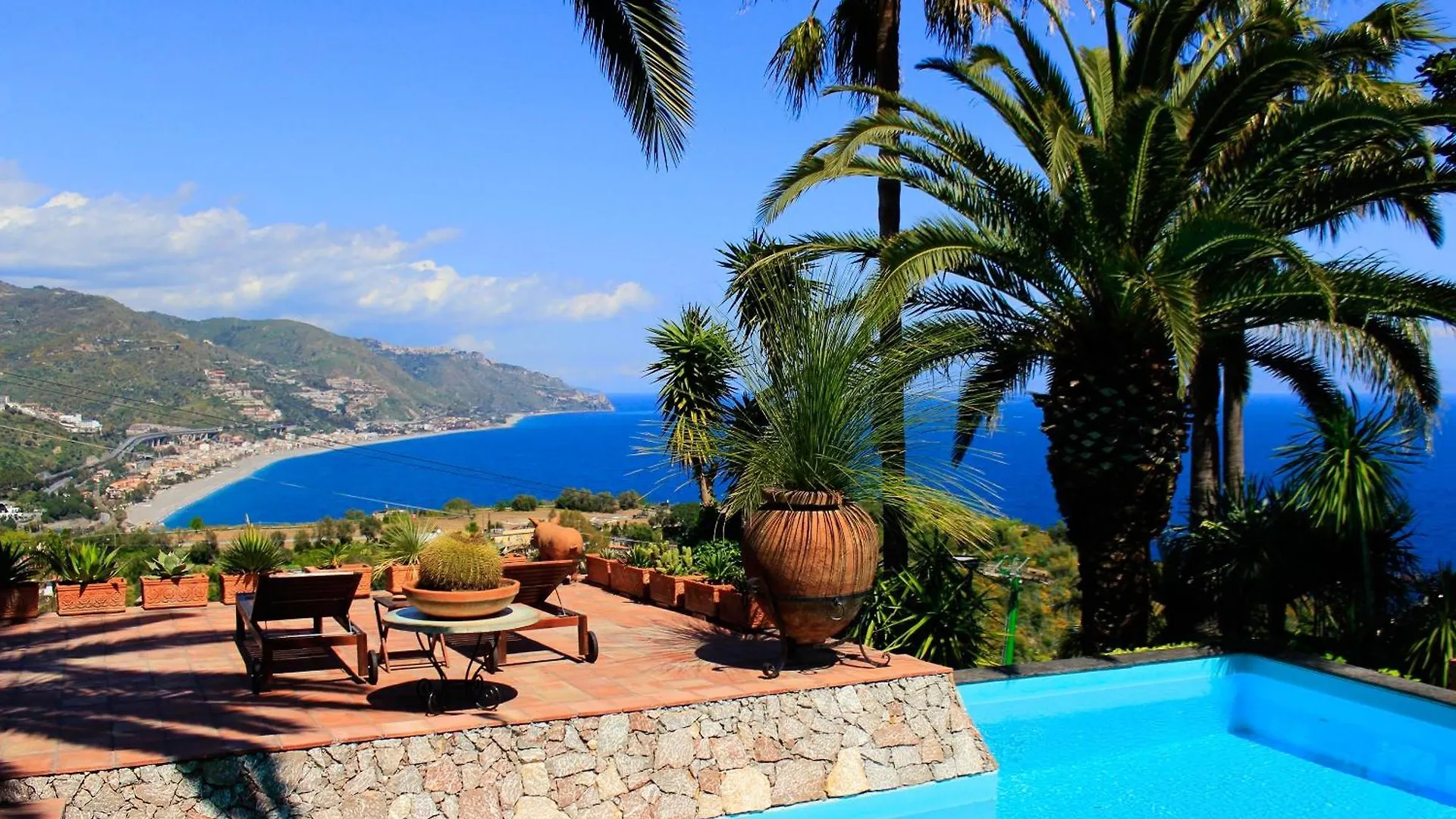 Apartment Villa Lou Taormina Private Villa With Panoramic Sea View Pool
