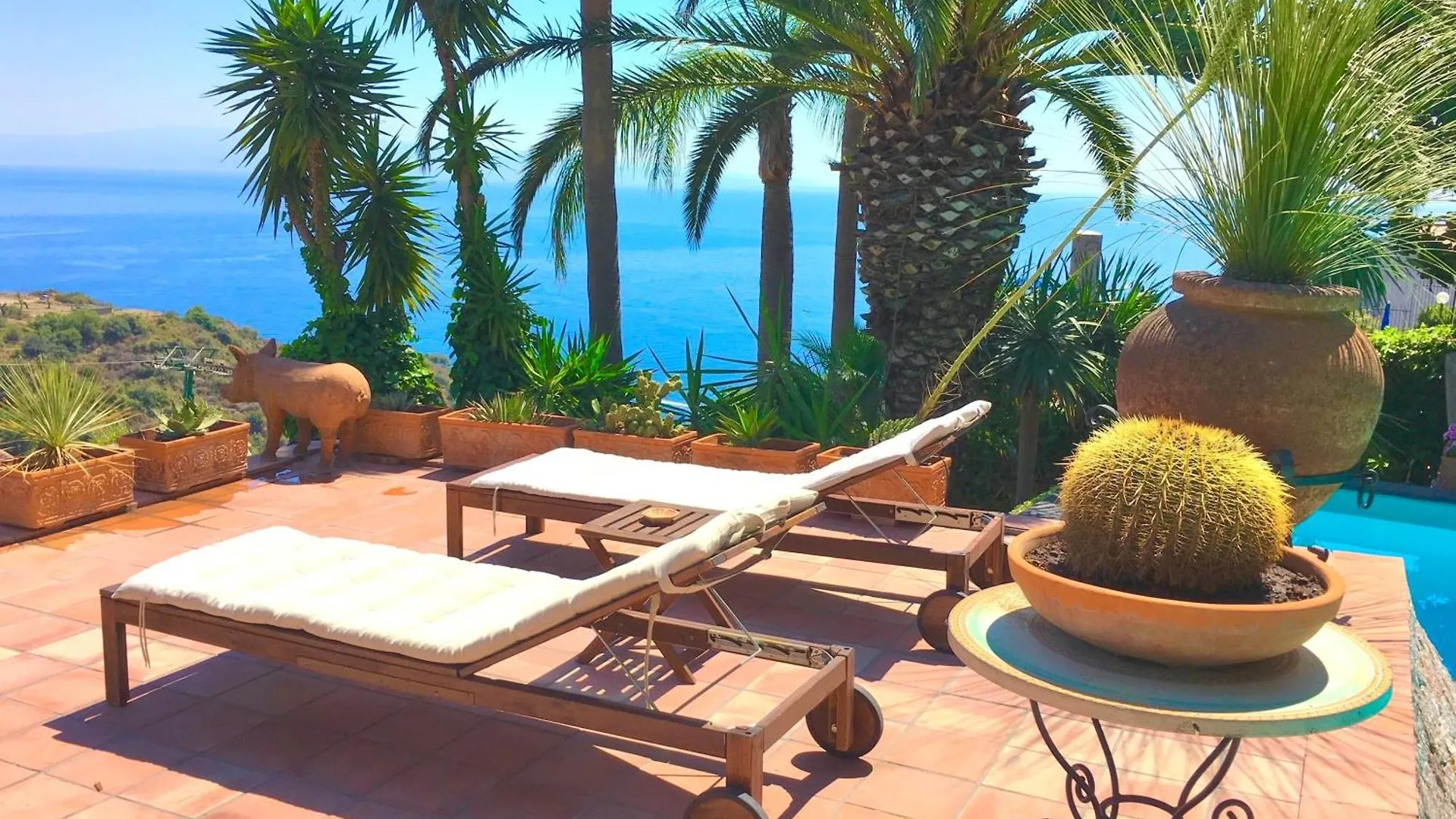 Villa Lou Taormina Private Villa With Panoramic Sea View Pool Appartement